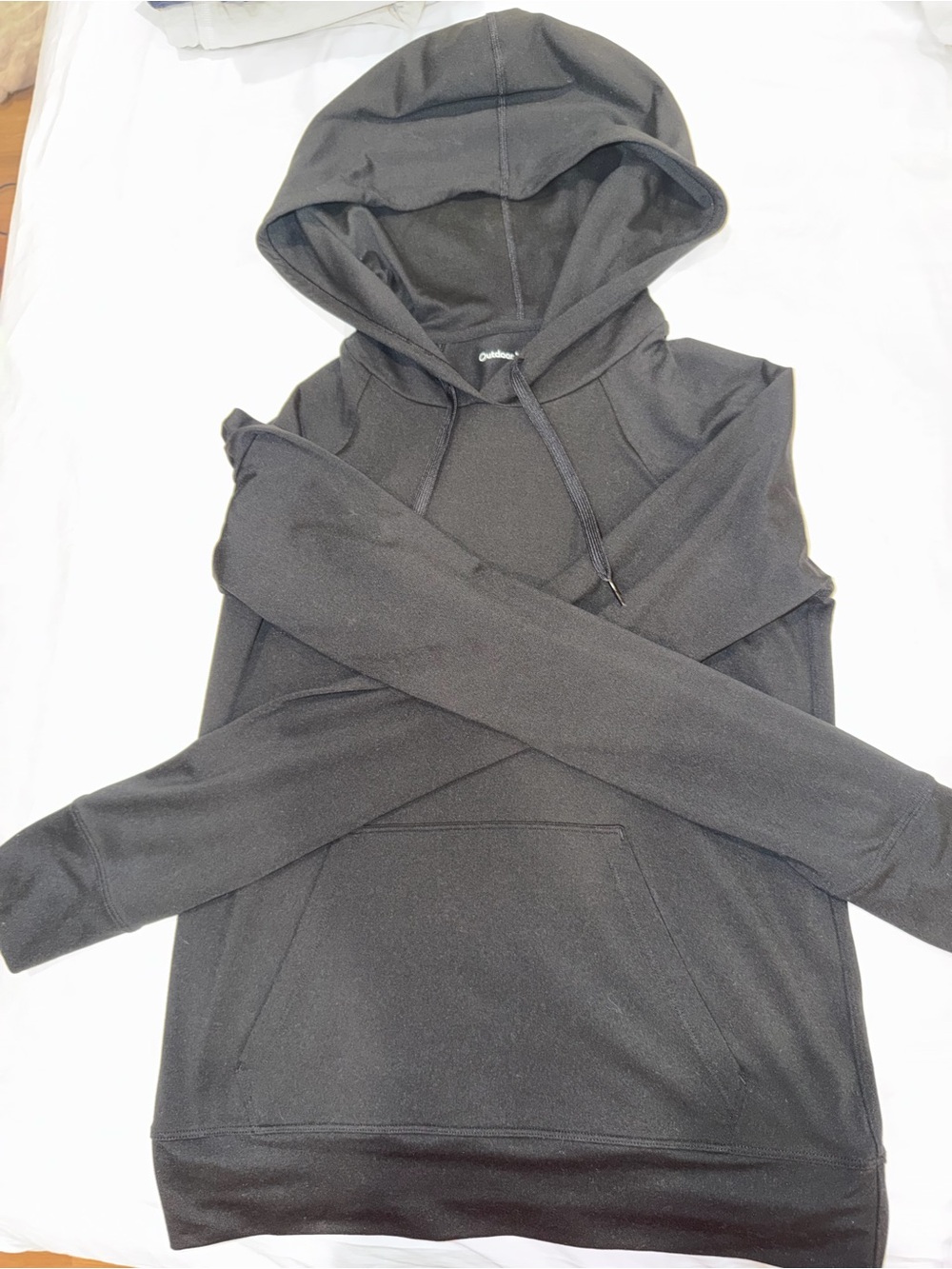 Outdoor Voices Black Hoodie and Pants